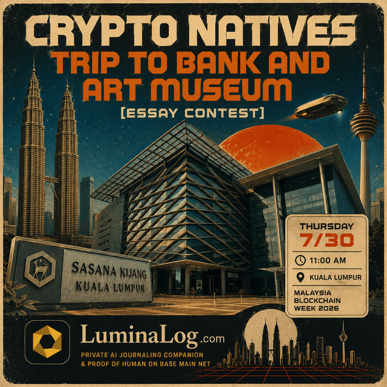 Malaysia Blockchain Week 2026 · Argo Essay Contest at the Bank Negara Malaysia Museum